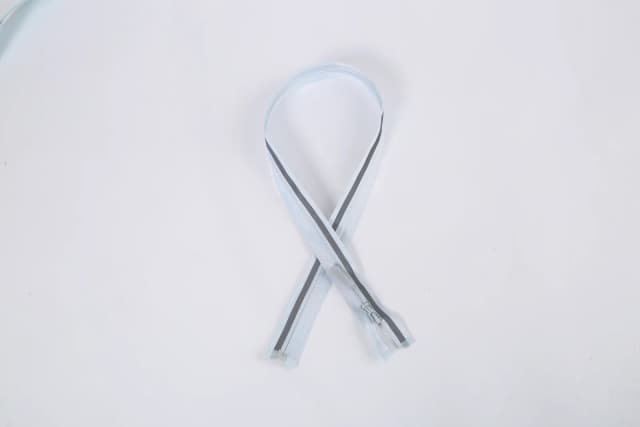 Sky Blue Reflective Nylon Open-End